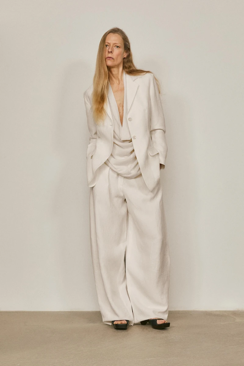 Blazer fluide en lin - LIMITED EDITION