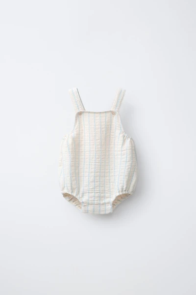 STRIPED ROMPER