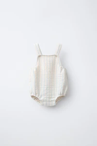 STRIPED ROMPER