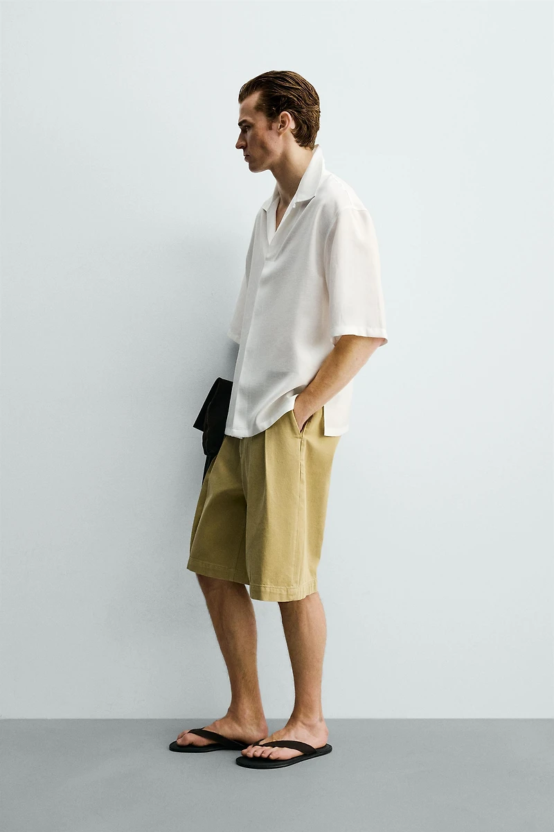 CHEMISE FLUIDE COUPE DÉCONTRACTÉE