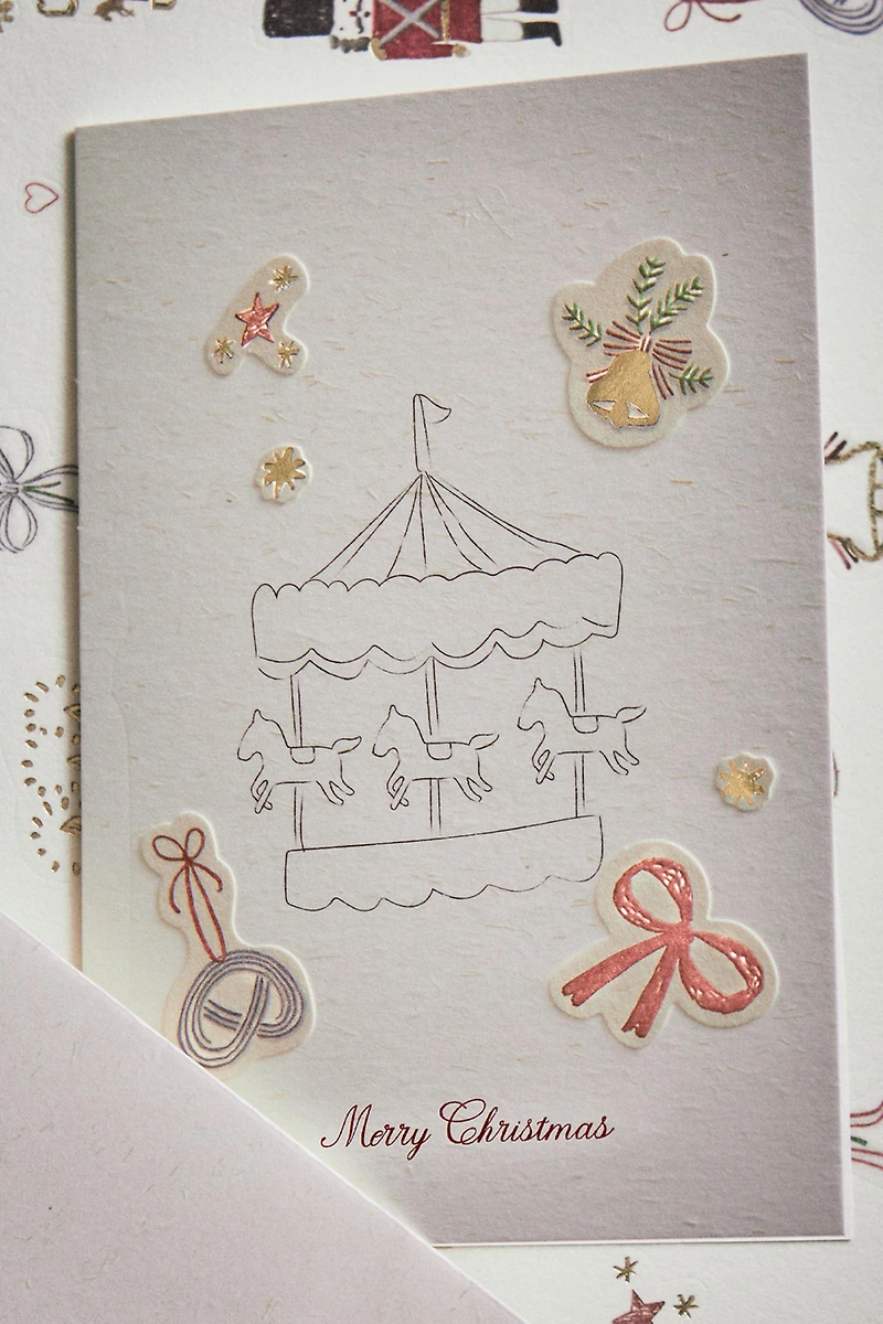 SET OF CHILDREN’S CHRISTMAS CARDS