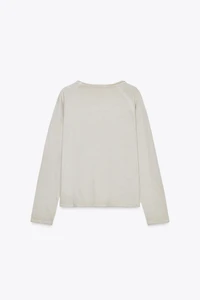 WASHED LONG SLEEVE T-SHIRT