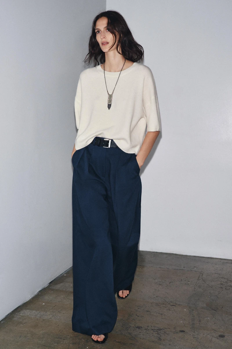 OVERSIZED 100% WOOL SWEATER