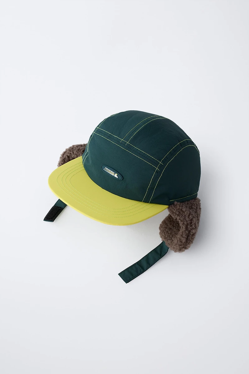 CASQUETTE EFFET MOUTON COLLECTION SKI