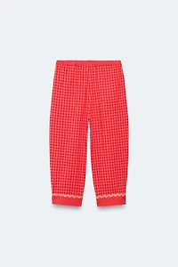 2-14 YEARS/ LIMITED EDITION GINGHAM CHECK PANTS