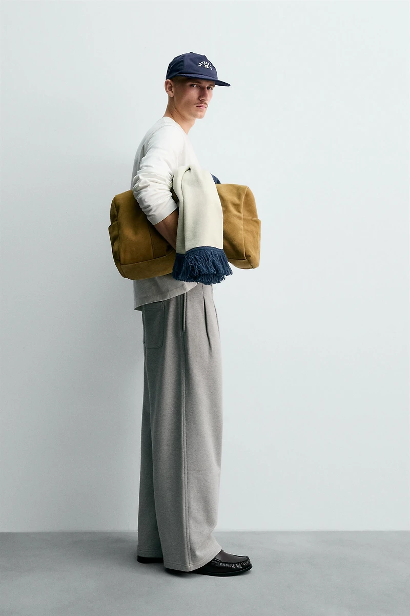 PANTALON COUPE DÉCONTRACTÉE PLIS CHAMPION ® X ZARA