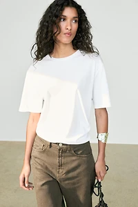 T-shirt manches courtes 100 % coton