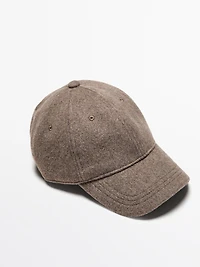 Felt texture cap
