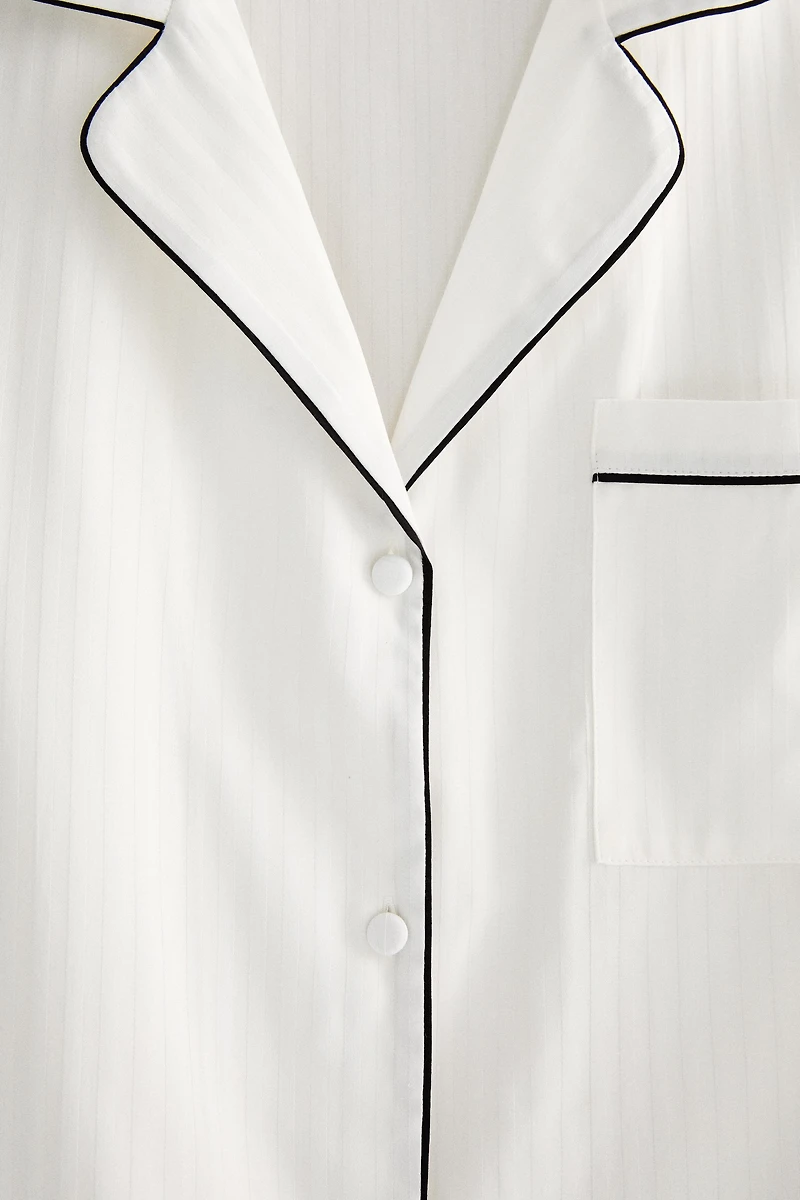 STRIPED JACQUARD SHIRT