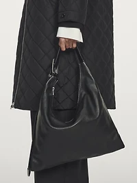 Parka longue matelassée oversize déperlante