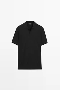 100% cotton short sleeve polo