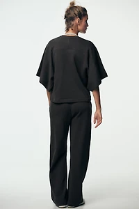 RUSTIC BELTED PANTS