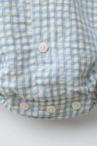 GINGHAM BODYSUIT
