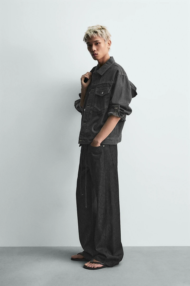 OVERSIZED FIT DENIM JACKET