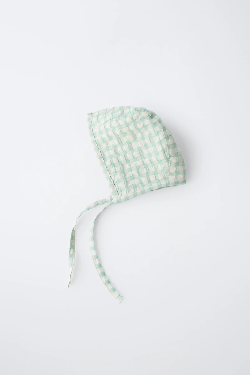 GINGHAM BONNET