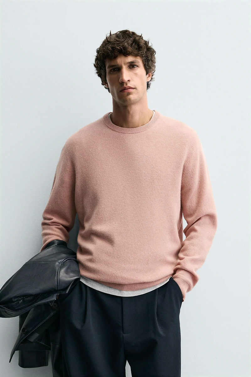 WOOL CASHMERE SWEATER