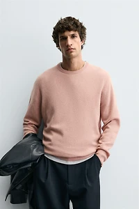 WOOL CASHMERE SWEATER