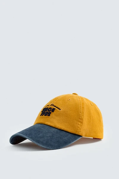 CASQUETTE BRODERIE CONTRASTE