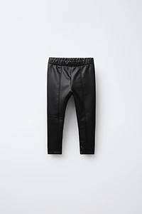 FAUX LEATHER LEGGINGS
