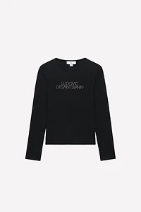 RHINESTONE LOGO T-SHIRT LUDOVIC DE SAINT SERNIN x ZARA