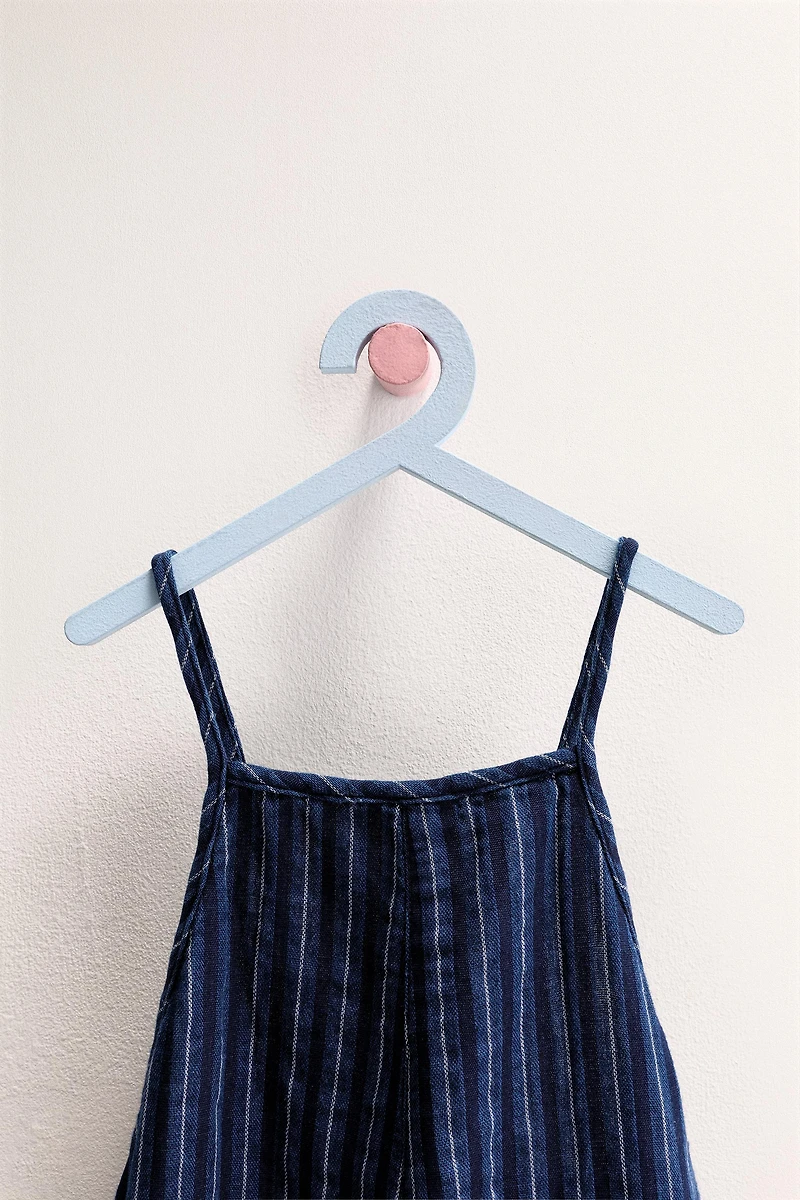 ZARA TIMELESS - STRIPED LONG OVERALLS