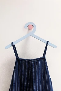 ZARA TIMELESS - STRIPED LONG OVERALLS