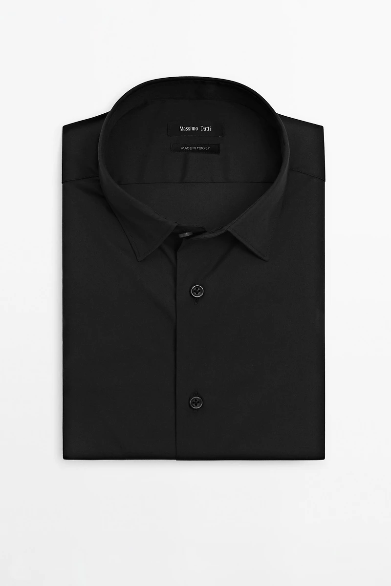Slim fit stretch shirt