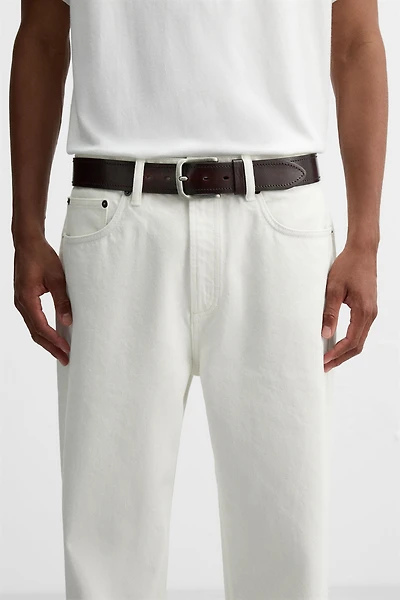 CEINTURE LARGE EN CUIR