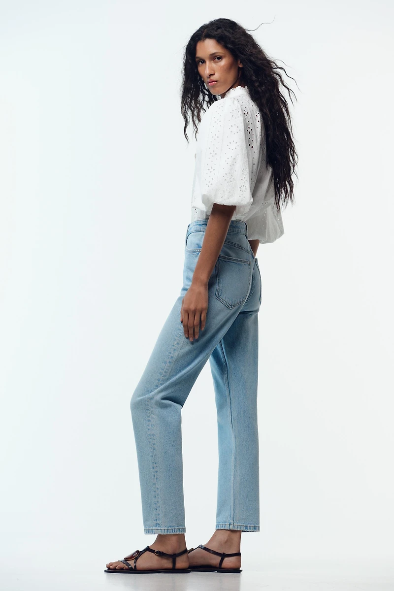 JEAN Z.01 MOM FIT CONFORT TAILLE HAUTE