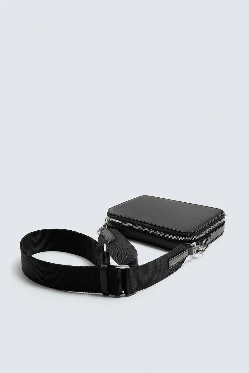 LEATHER CROSSBODY BAG