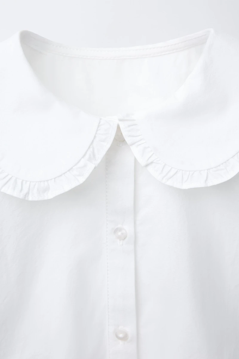 PETER PAN COLLAR SHIRT