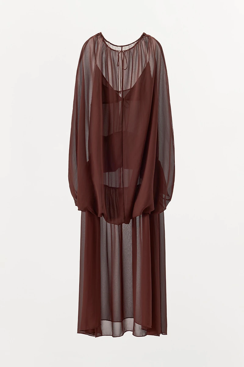 FLOWY LONG DRESS