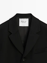 Manteau long 100 % laine - LIMITED