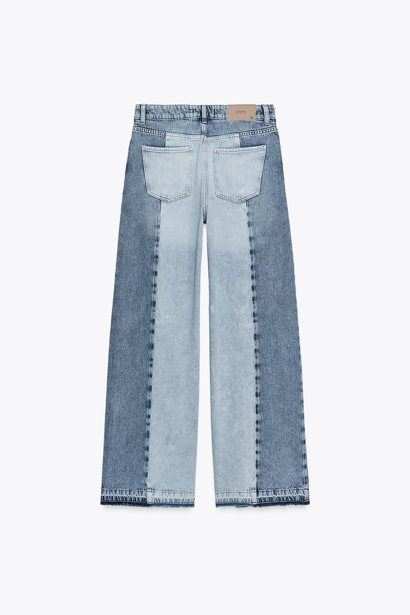 JEAN Z1975 WIDE LEG TAILLE HAUTE COMBINÉ