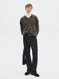 Knit wool blend sweater - LIMITED