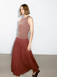 100% cotton halter top