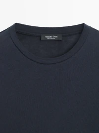 Oversize cotton short sleeve T-shirt