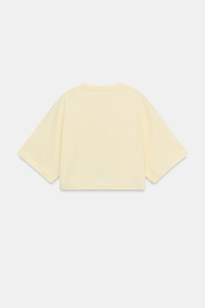 OVERSIZED CROP TOP