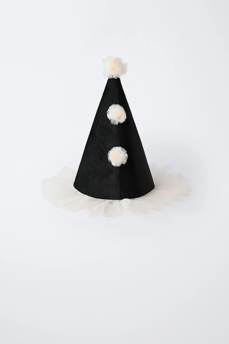 HARLEQUIN CLOWN COSTUME HAT