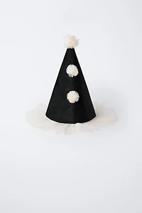HARLEQUIN CLOWN COSTUME HAT