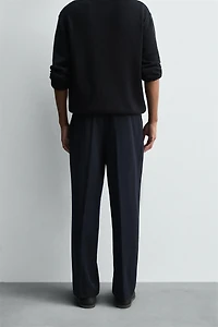 PANTALON REGULAR FIT 100 % LAINE