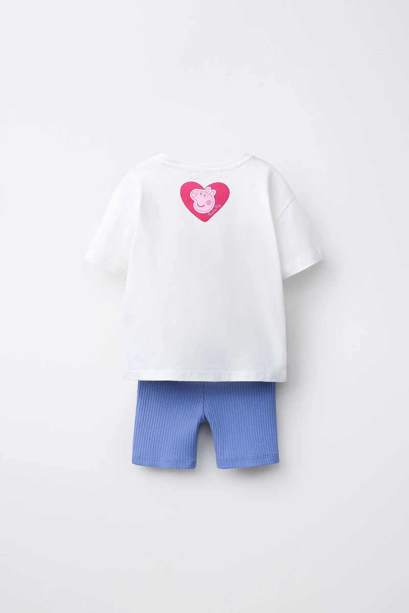 PEPPA PIG ™ T-SHIRT AND CYCLING LEGGINGS SET