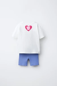 PEPPA PIG ™ T-SHIRT AND CYCLING LEGGINGS SET