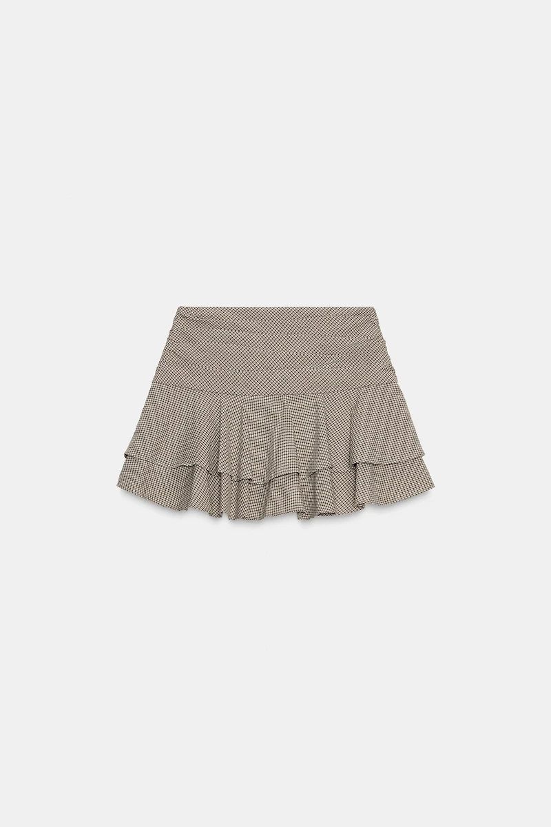 RUFFLED SKORT