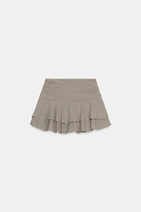 RUFFLED SKORT
