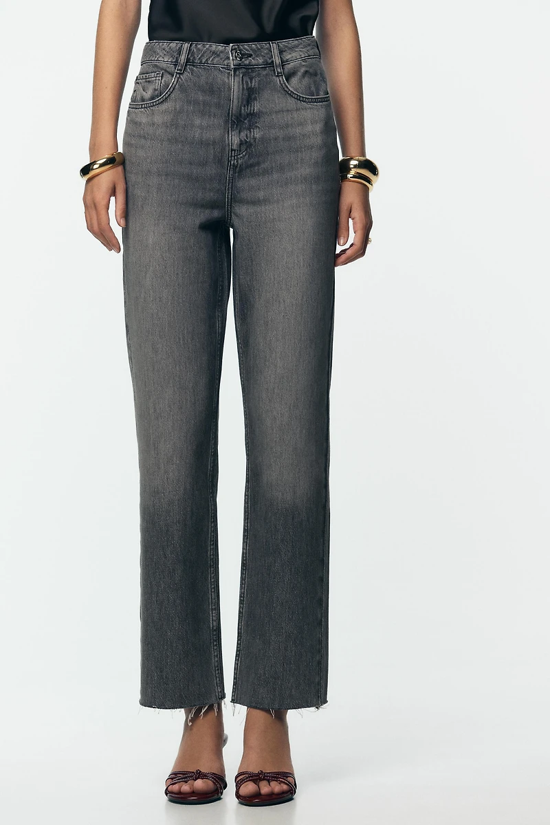 JEAN Z.02 STRAIGHT ANKLE TAILLE HAUTE