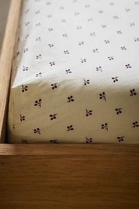 DRAP-HOUSSE ENFANT IMPRIMÉ FLEUR