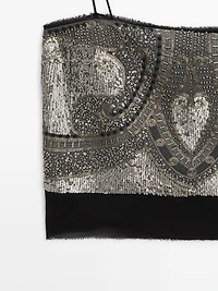 Top with embroidered details - STUDIO