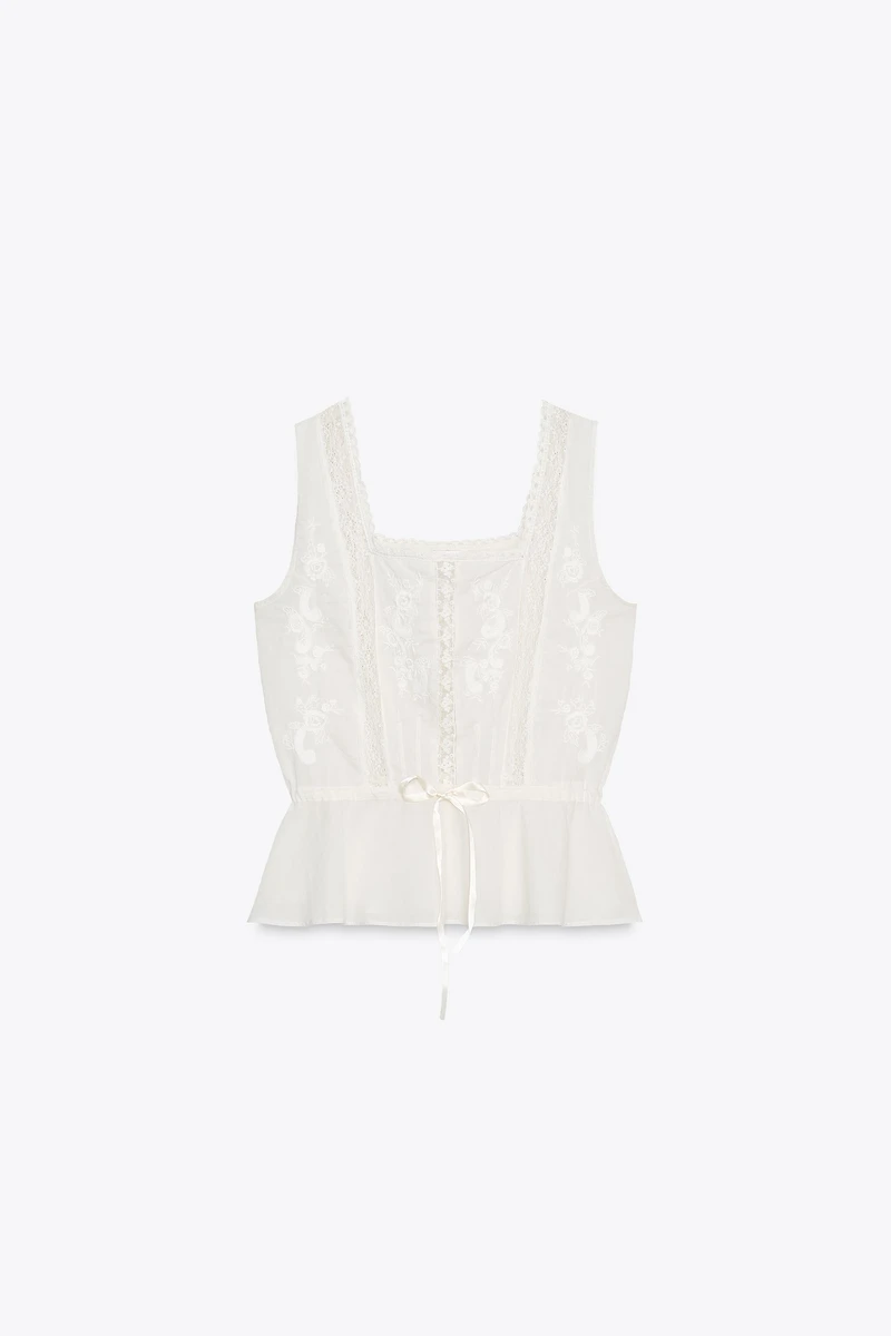 TOP LINGERIE DENTELLE ZW COLLECTION