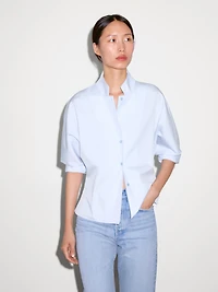 100% cotton poplin shirt